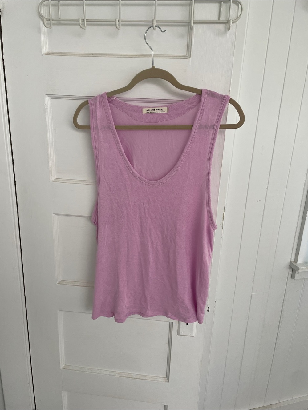 We The Free (Free People) lilac purple Large muscle tank top, gently used